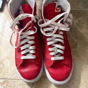 Nike Red blazer sneakers 8 women 6.5 youth